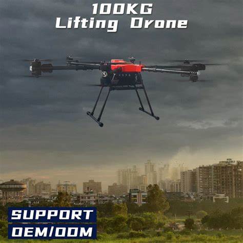 Heavy Lift Drone 100kg Test – It Works [video]
