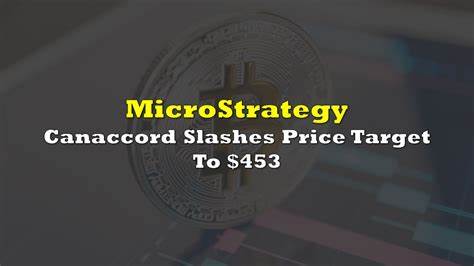 MicroStrategy stock target cut, buy rating held by Canaccord on BTC drop