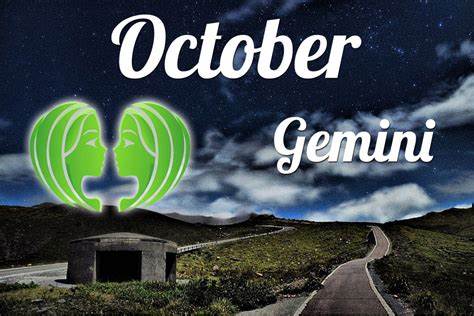 Gemini October Horoscope • Gemini Monthly Horoscope