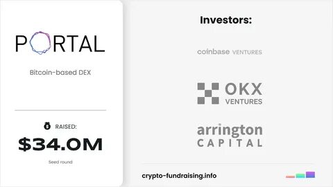 Bitcoin-based DEX Portal raises $34 million in seed funding from Coinbase Ventures and others - The Block