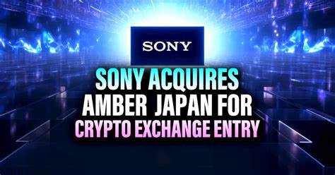 Sony expands into crypto with the acquisition of Amber Japan - CryptoSlate