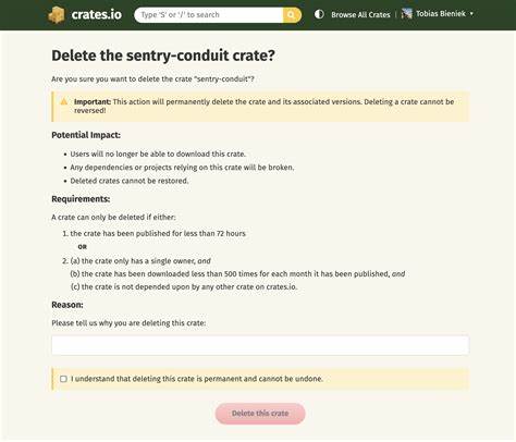 Crates.io: Development Update