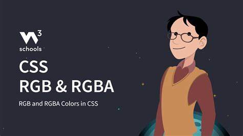 Colors RGB and RGBA - W3Schools
