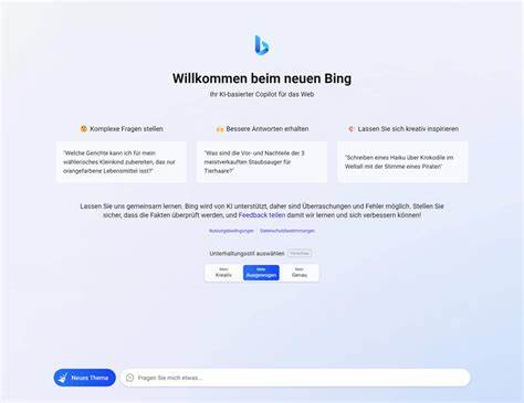 Wir stellen vor: das neue Bing. Der KI-gestützte Assistent für Ihre Suche