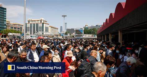 China's Golden Week travel surges but spending lags pre-pandemic numbers