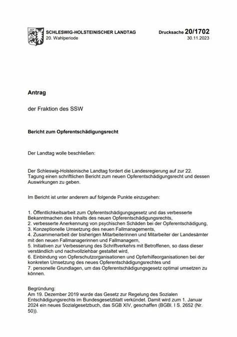 Opferentschädigungsrecht - BMAS
