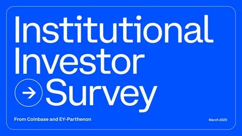 Coinbase survey finds institutional investors remain bullish on crypto, 83% plan to expand exposure - CryptoSlate