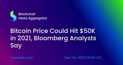 Bitcoin’s Price Is Initially Targeting $50,000: Bloomberg Analyst - Decrypt