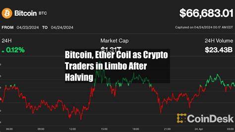 Bitcoin, Ether Coil as Crypto Traders in Limbo After Halving - CoinDesk