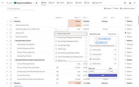 Advanced Project Planning with Microsoft Planner: Dependencies and 