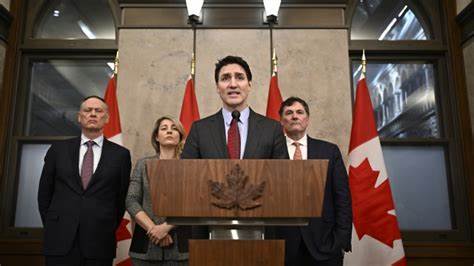 Trudeau hits back at the U.S. with big tariffs after Trump launches a trade war - CBC News