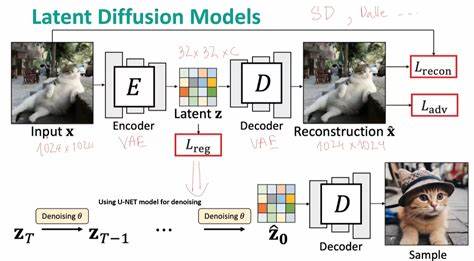 Linux can run in a Latent Diffusion Model