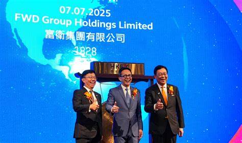 FWD Group debuts on Hong Kong Stock Exchange