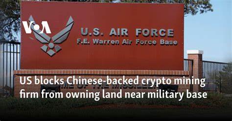 US ousts Chinese crypto mining firm from owning land near nuke missile base - Interesting Engineering