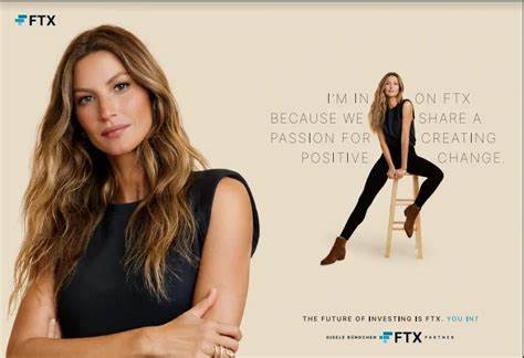 FTX Announces $1 Billion Charity Fund and First Print Ad Campaign Starring Gisele Bundchen - Decrypt