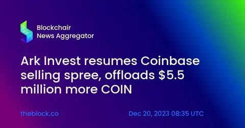 radikale Entscheidungen: Coinbase auf der Überholspur: Warum Ark Invest jetzt Millionen investiert!