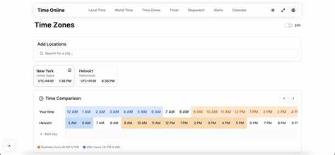Show HN: Gtime – A colorful CLI tool to compare and convert time zones