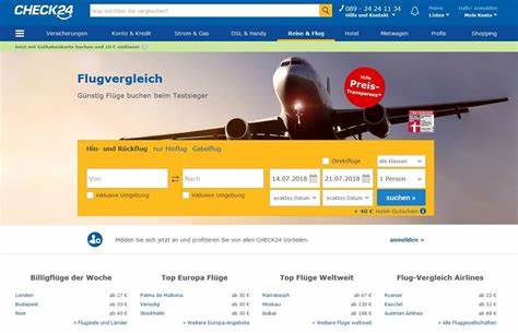 Flüge buchen ️ Günstige Flüge mit CHECK24 | CHECK24 Flüge