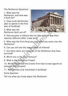 The Parthenon Quiz / Test | Ancient History | 10 Questions