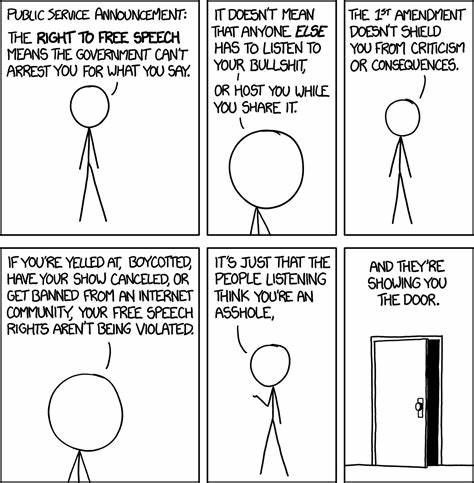 Xkcd: Free Speech