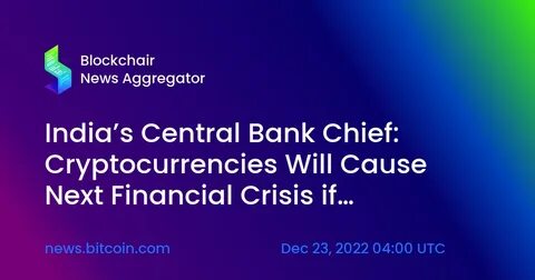 Six reasons why India’s central bank believes cryptocurrencies threaten financial stability