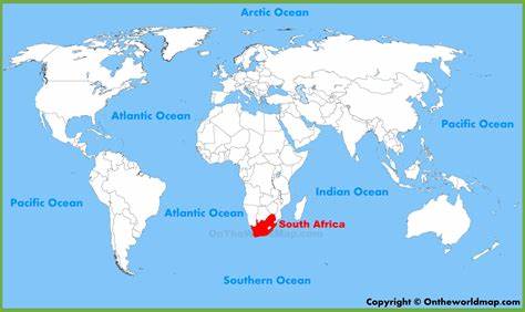 South Africa Map - Maps of World