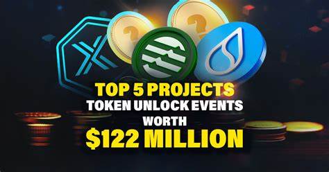 Top 5 Projects Token Unlock Events Worth $122 Million - Altcoin Buzz