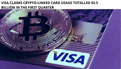 Visa says crypto-linked card usage hit $2.5 billion in its first quarter - CNBC