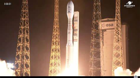 European Vega C rocket launches CO2-mapping satellite