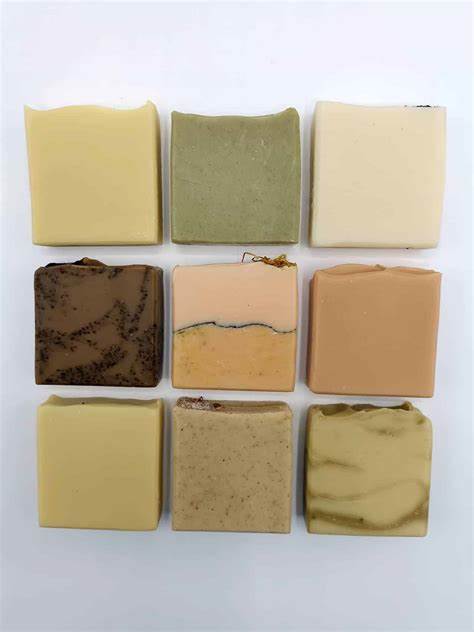 Rohstoffübersicht handgemachte Seifen