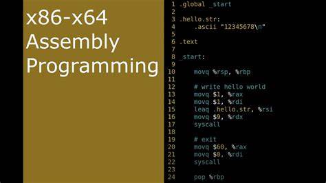 An interactive guide to x86-64 assembly