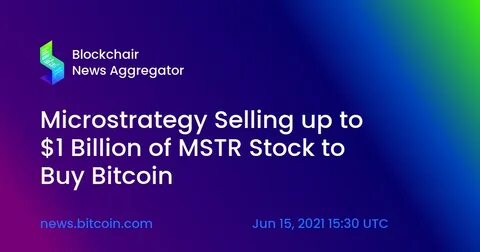 Rumored $1 Billion MSTR Purchase by Cantor Fitzgerald Could Boost Bitcoin
