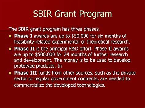 SBIR Grant Genius: Automated SBIR Grants
