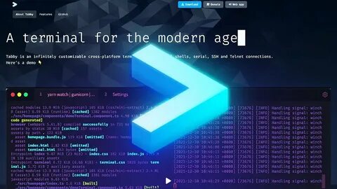 Tabby – A Terminal for the Modern Age