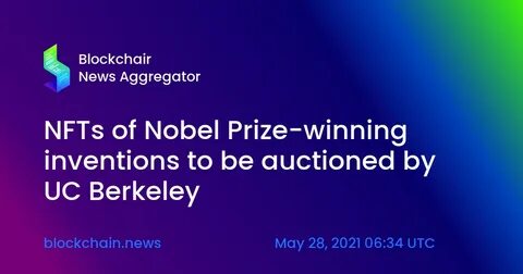 Science Behind UC Berkeley Nobel Discovery Sells for Nearly $55,000 at NFT Auction - KQED