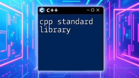 The Best C++ Library