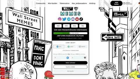 What Is A Good Wall Street Memes (WSM) Price To Sell? - InvestingCube