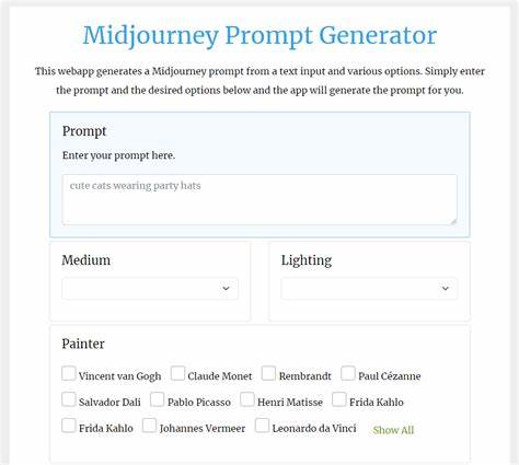 Image to Prompt Generator| my first website project