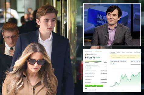 ‘Pharma Bro’ behind DJT crypto token, no proof Barron Trump involved - Fortune