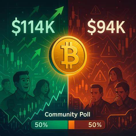  Bitcoiners split on $94K or $114K for BTC’s next move as it trades sideways 