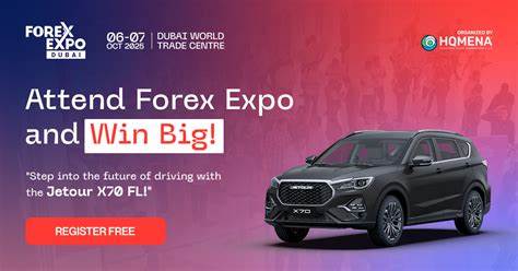 Countdown to Forex Expo Dubai 2025 – Your Chance to Take Home the Jetour X70 FL