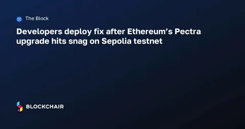 Ethereum’s devs successfully launch Pectra upgrade on the Sepolia testnet - mitrade.com