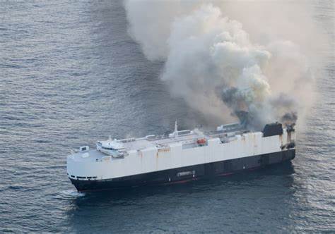 Morning Midas Sinks in Pacific