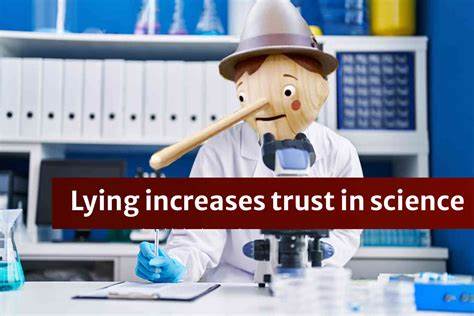 Lying Increases Trust in Science