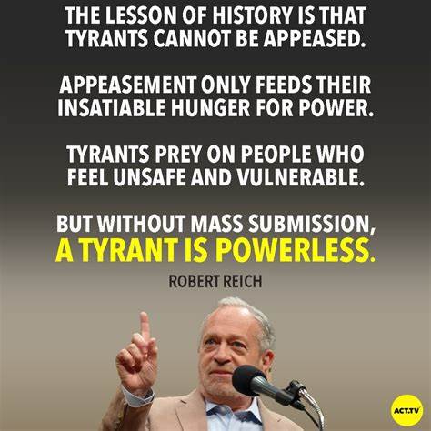 How not to submit to a tyrant