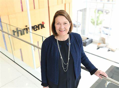 Inside a Midwestern dental hygienist’s unlikely path to Fortune 500 CEO