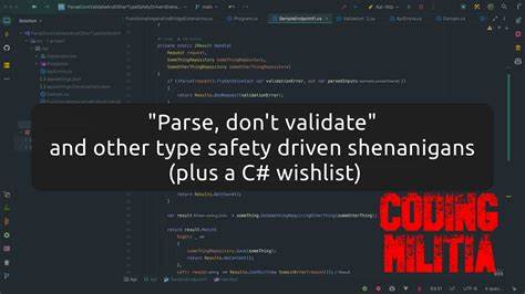 Parse, Don't Validate (For C)
