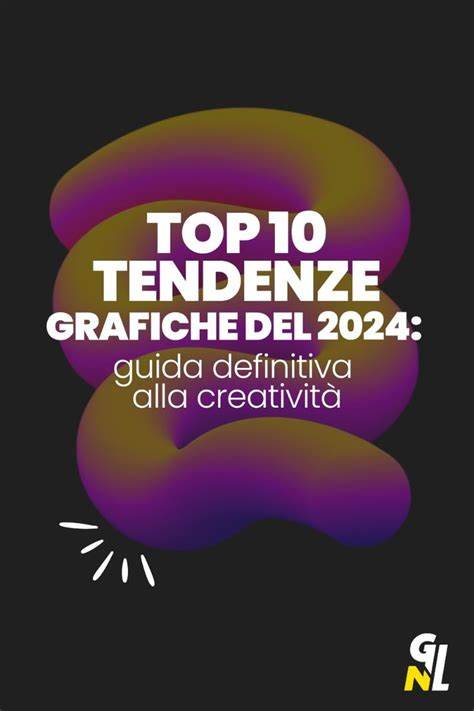 Top 10 Tendenze Grafiche del 2024: guida definitiva alla creatività