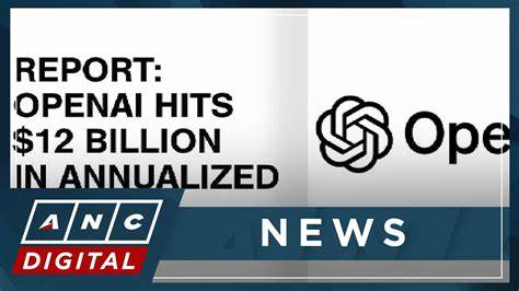 OpenAI hits $12 billion in annualized revenue, The Information reports