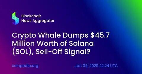 Crypto Whale Buy 6.13 million $SLERF Tokens After Selling His $2.62 Million Worth Solana - Blockchain Reporter